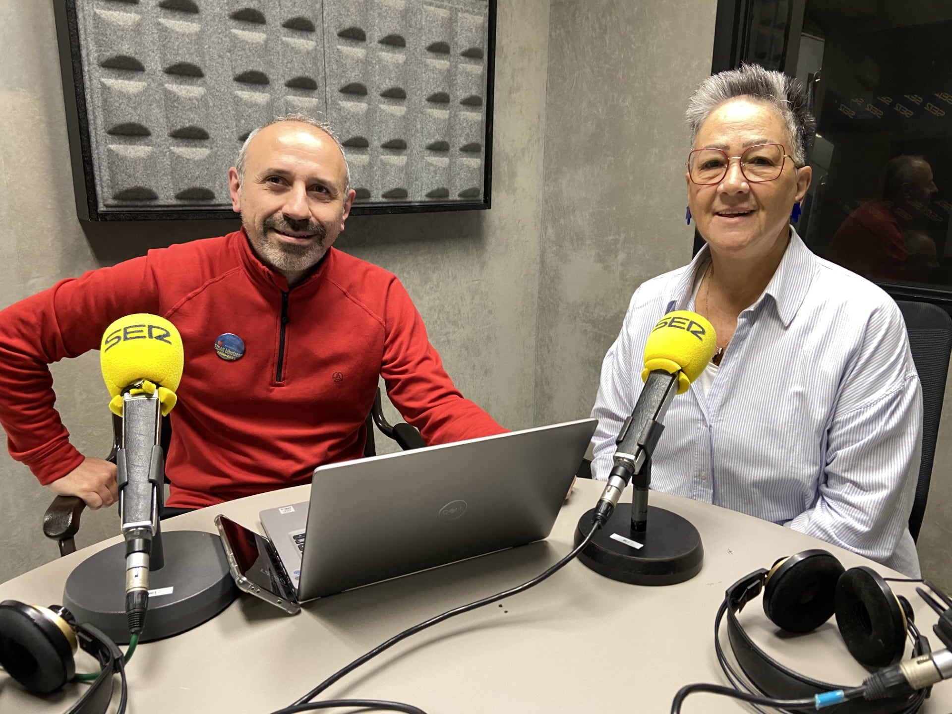 Joseba García y Begoña Husillos forman parte de la organización del desfile