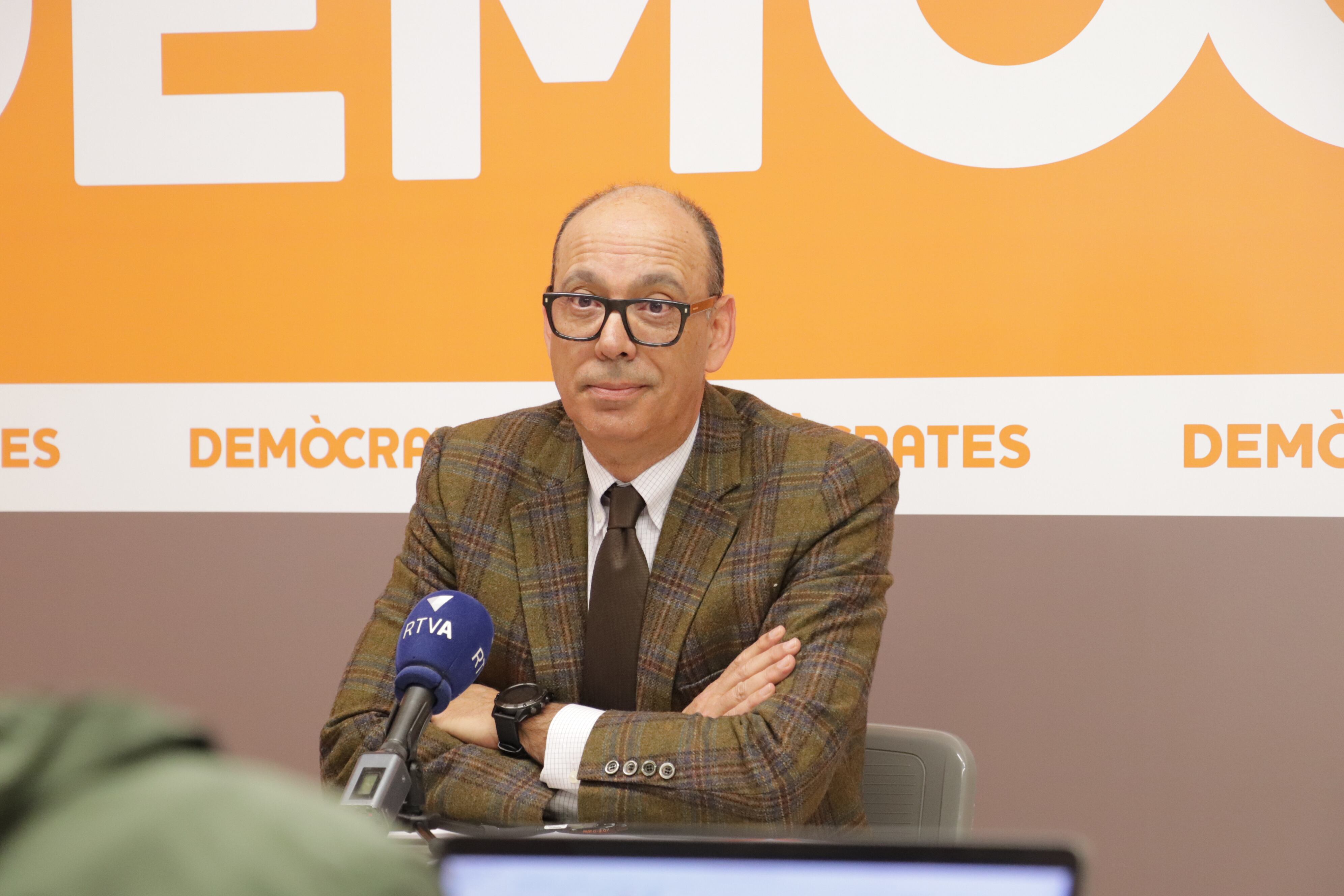 El secretari general de Demòcrates, Jaume Serra