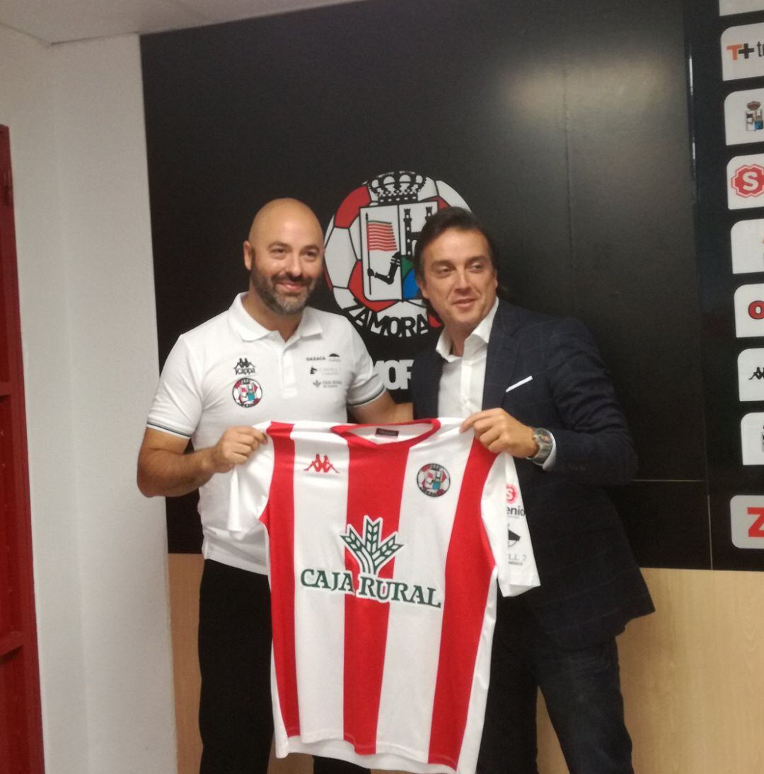 David Movilla con César Villafañe