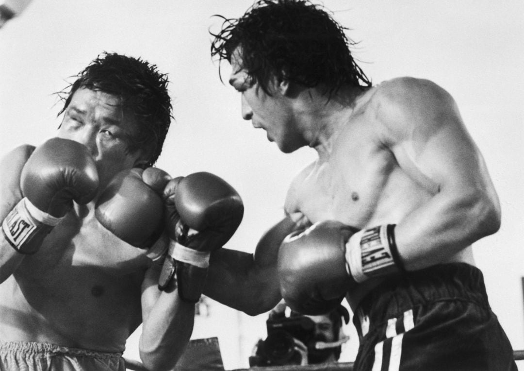 Combate entre el americano Ray Mancini y el coreano Kim Duk-koo