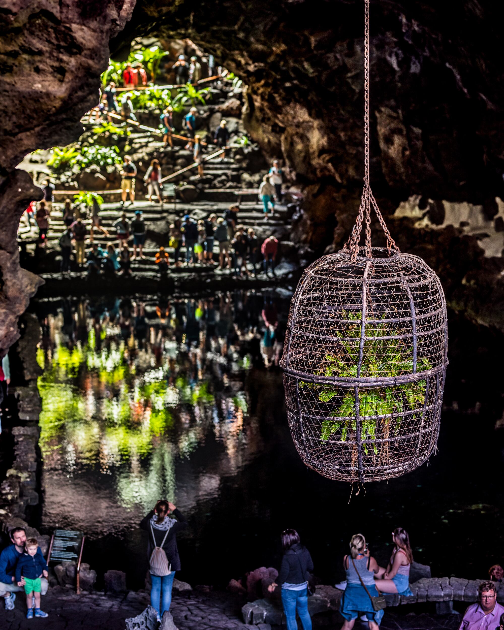 Jameos del Agua, en Lanzarote.