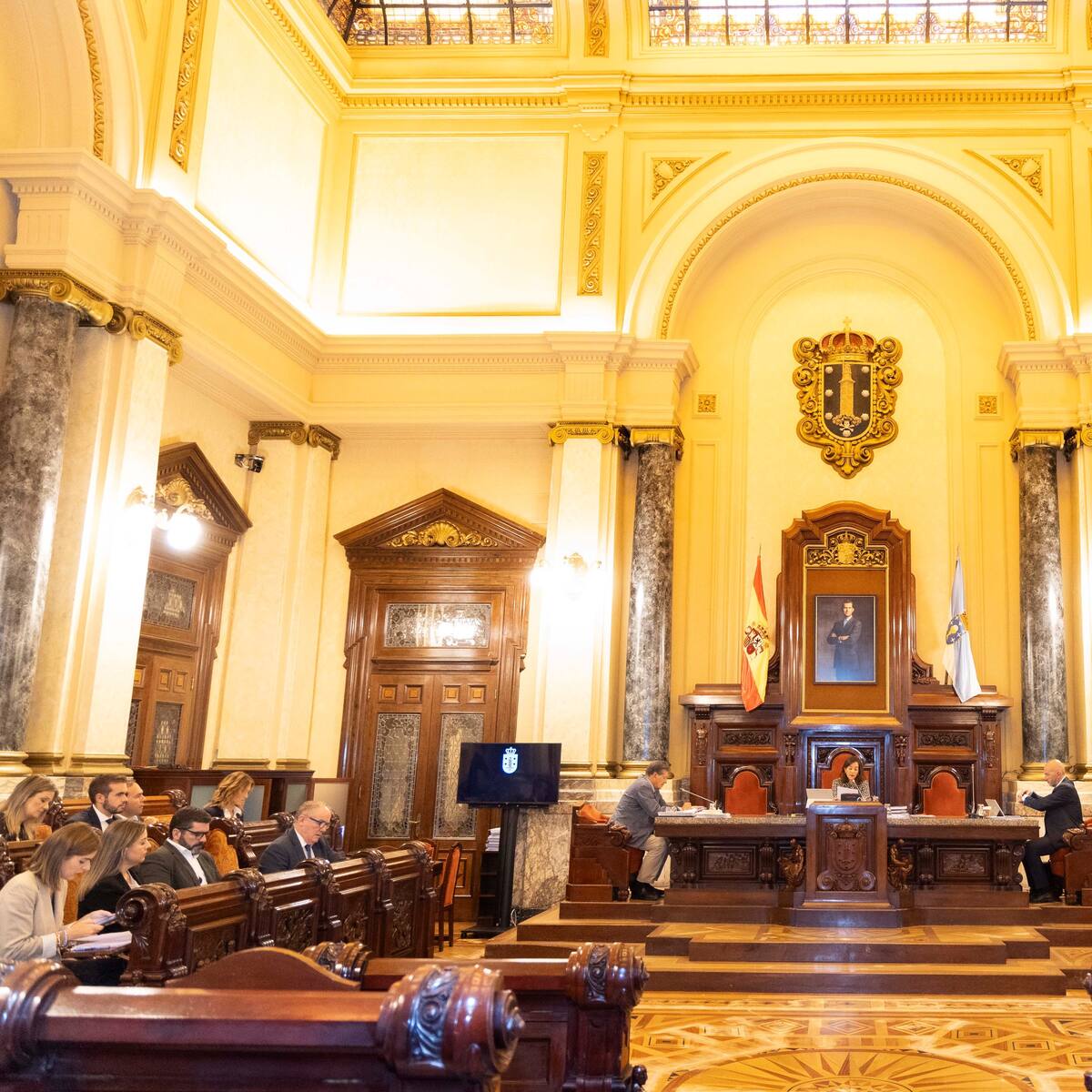 El concello de A Coruña aprueba inicialmente sus Presupuestos para 2024