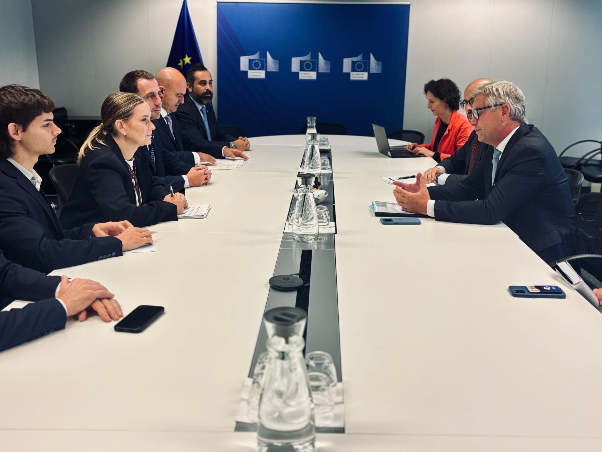 Un momento durante el encuentro