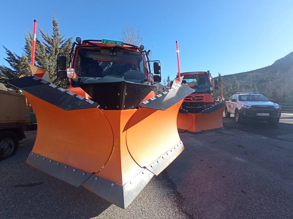 La Ribagorza activa su campaña de vialidad invernal