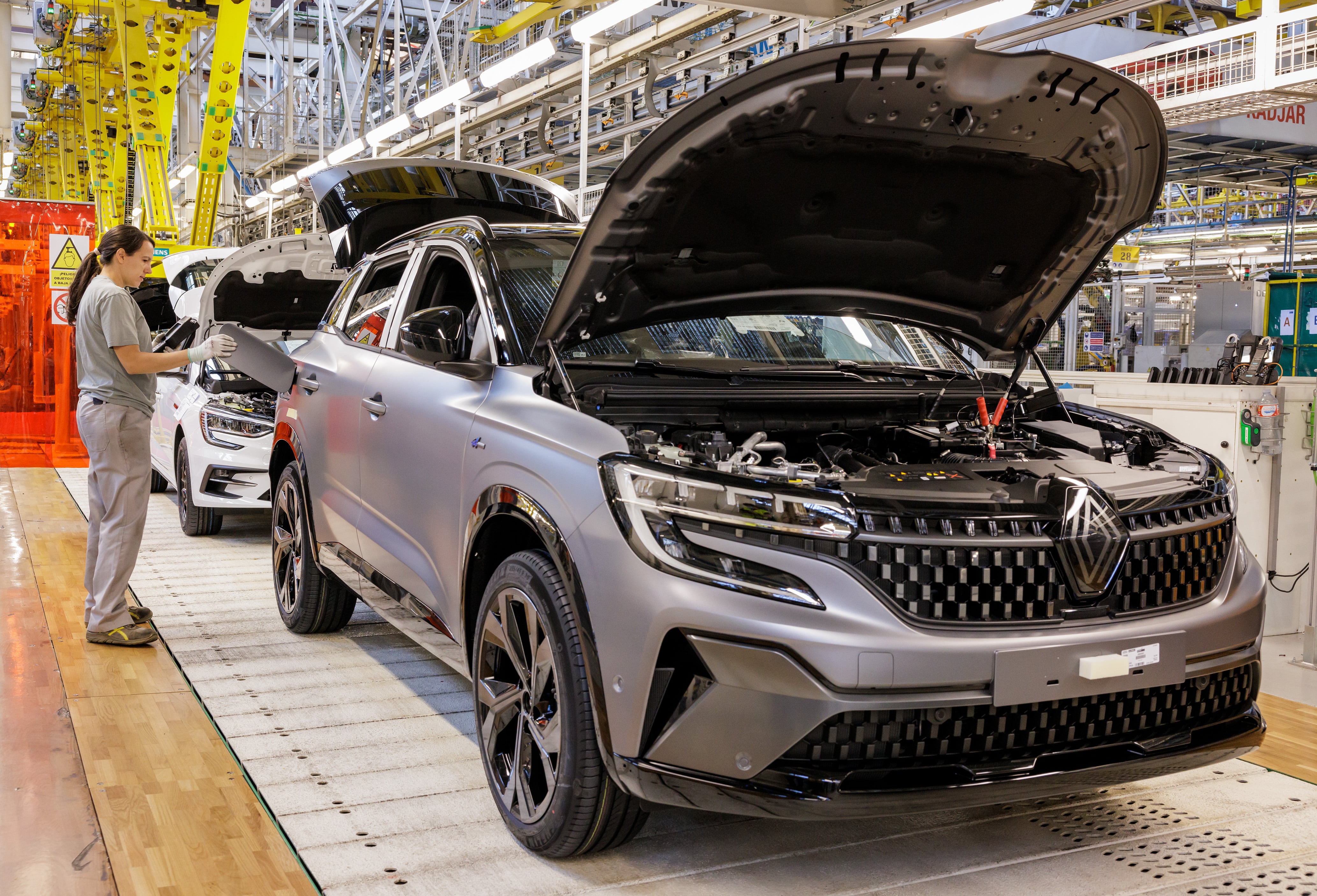 La factoría de Renault en Palencia