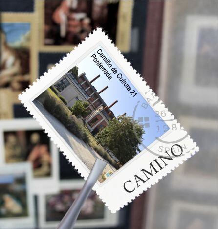 Sello del Camino de Santiago