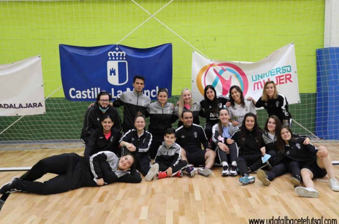 Equipo femenino del UDAF AFANION