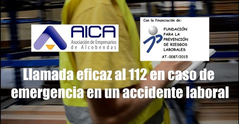 Imagen del vídeo de AICA sobre accidentes laborales