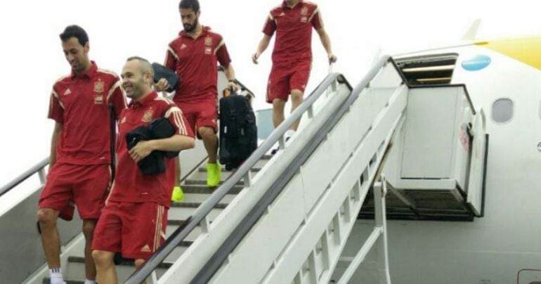 La Selección llega a Oviedo