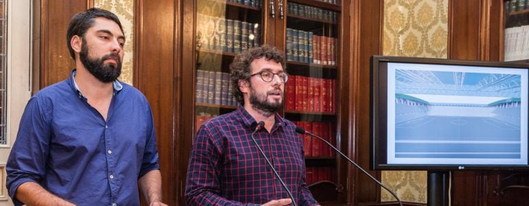 Xiao Varela y José Manuel Sande