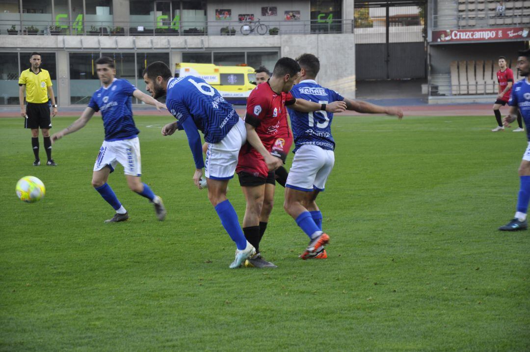 Imagen del partido ante el Puente Genil disputado en Chapín