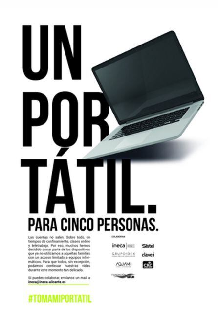 Campaña de recogida de ordenadores de Ineca