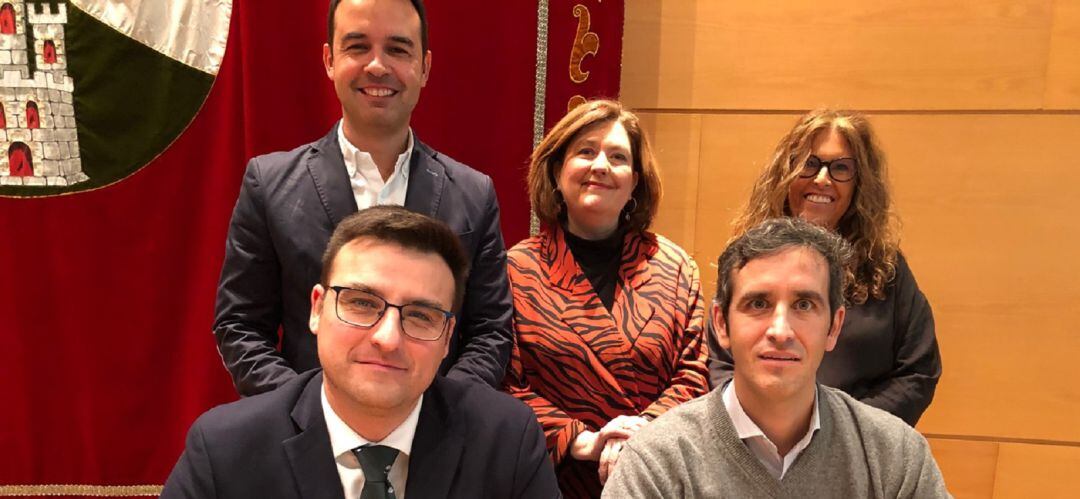 Grupo municipal de Ciudadanos en el pleno de Alcobendas