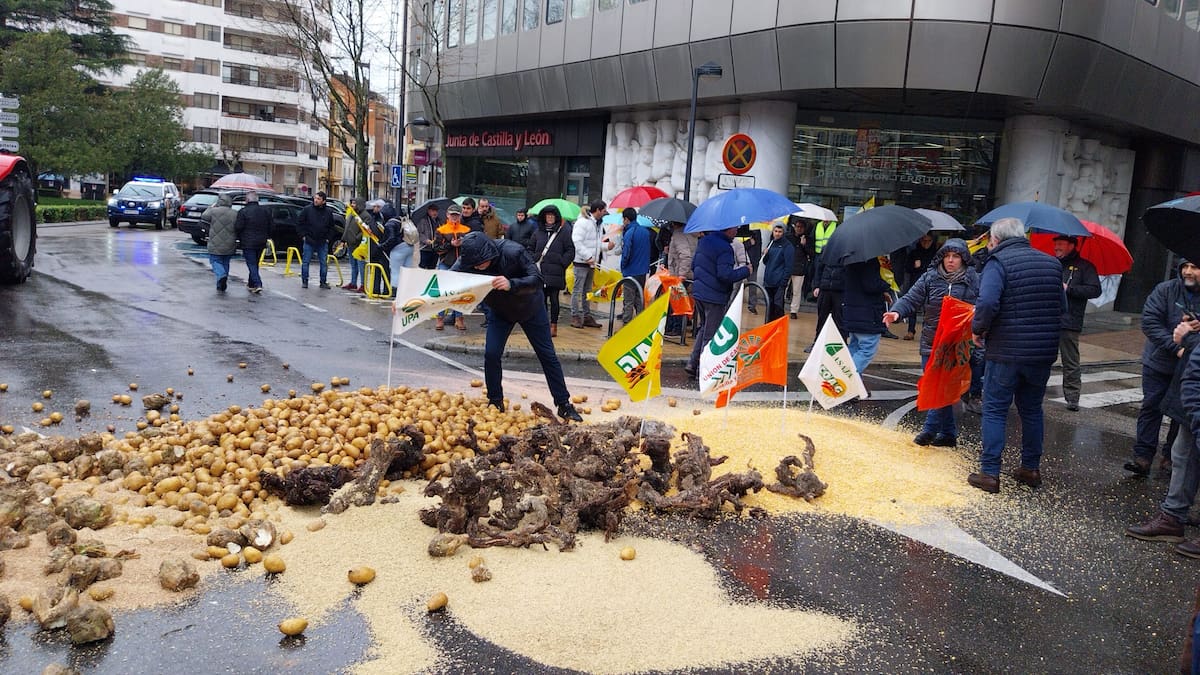 Protesta en Zamora contra el acuerdo UE-MERCOSUR