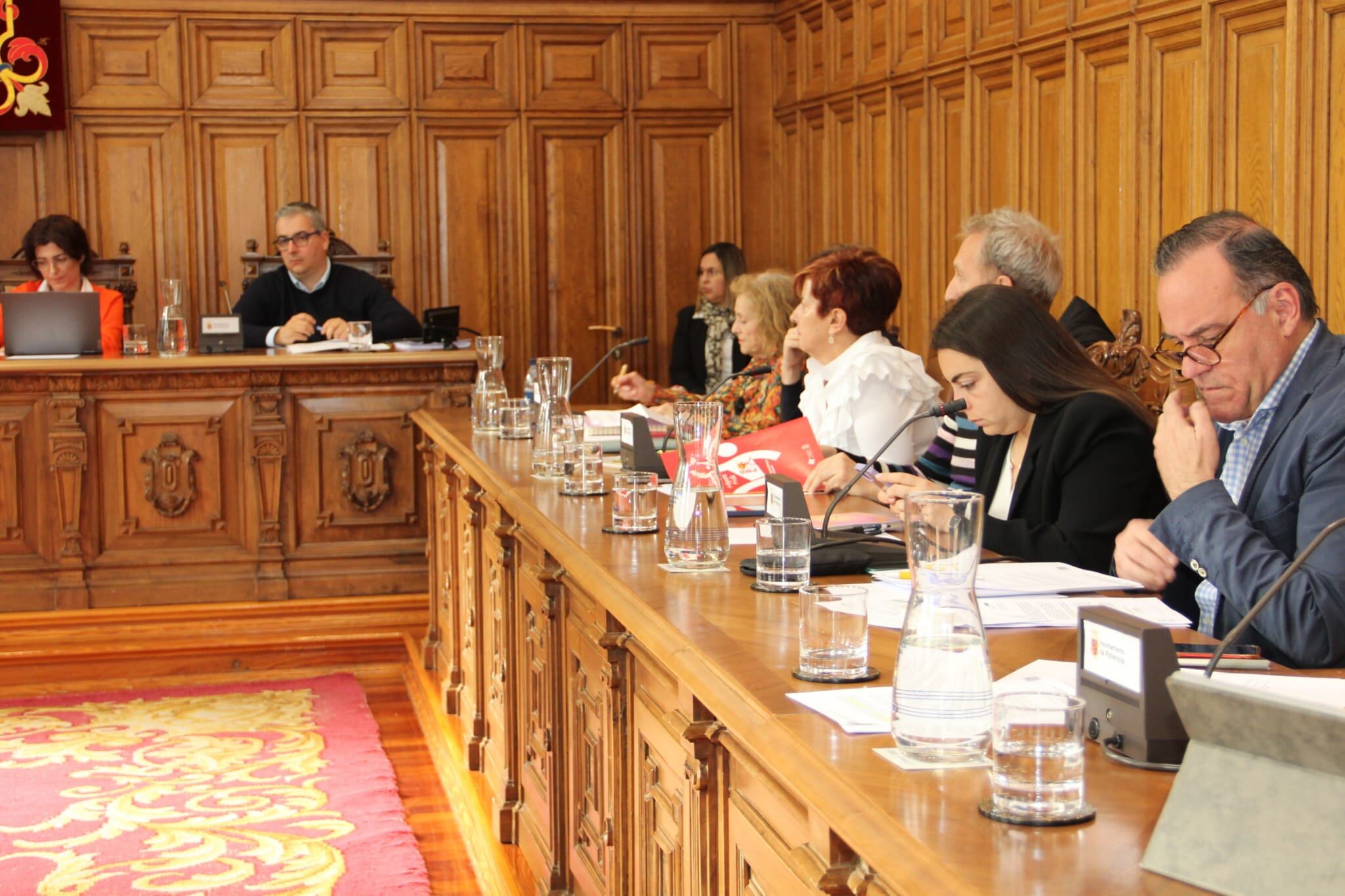 Grupo socialista en el Ayuntamiento de Palencia