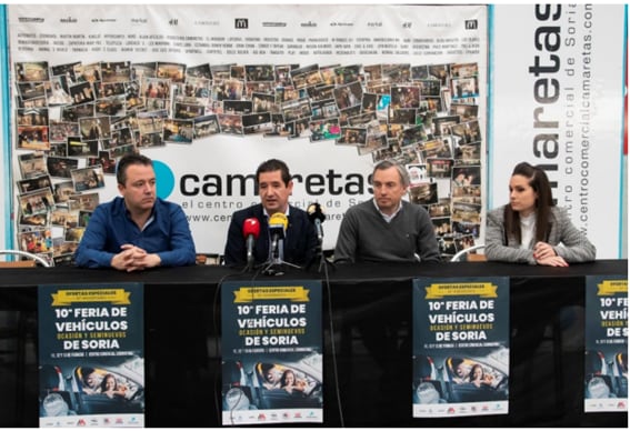 Presentación de la X Feria de automóviles usados y de ocasión.