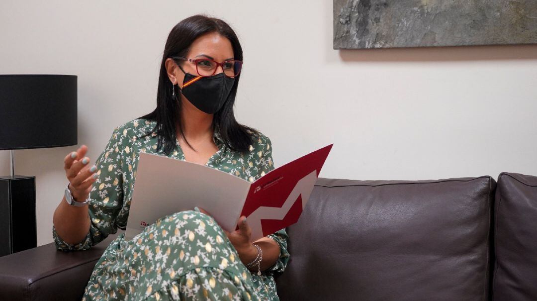 La concejala de Presidencia, Rebeca Prieto