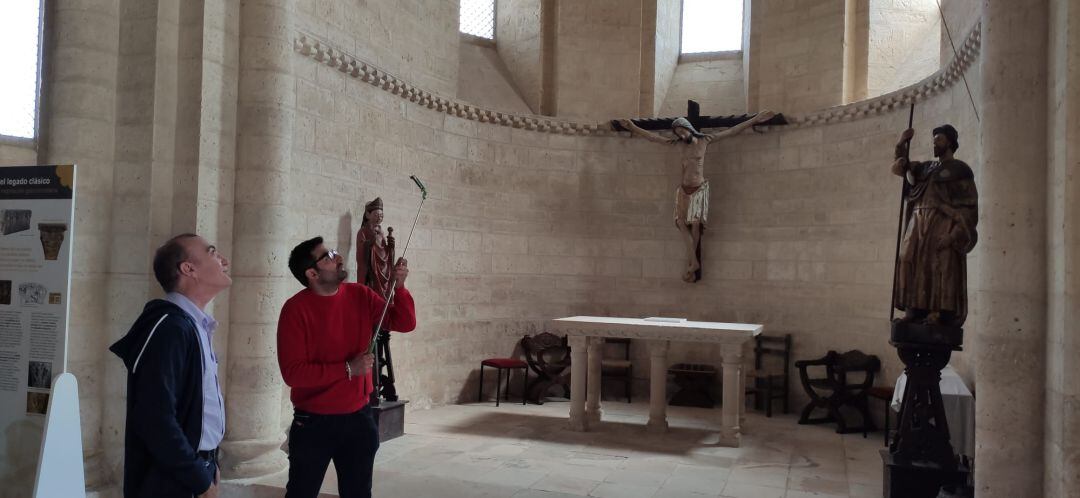 Interior de la iglesia de San Martín en Frómista, Palencia