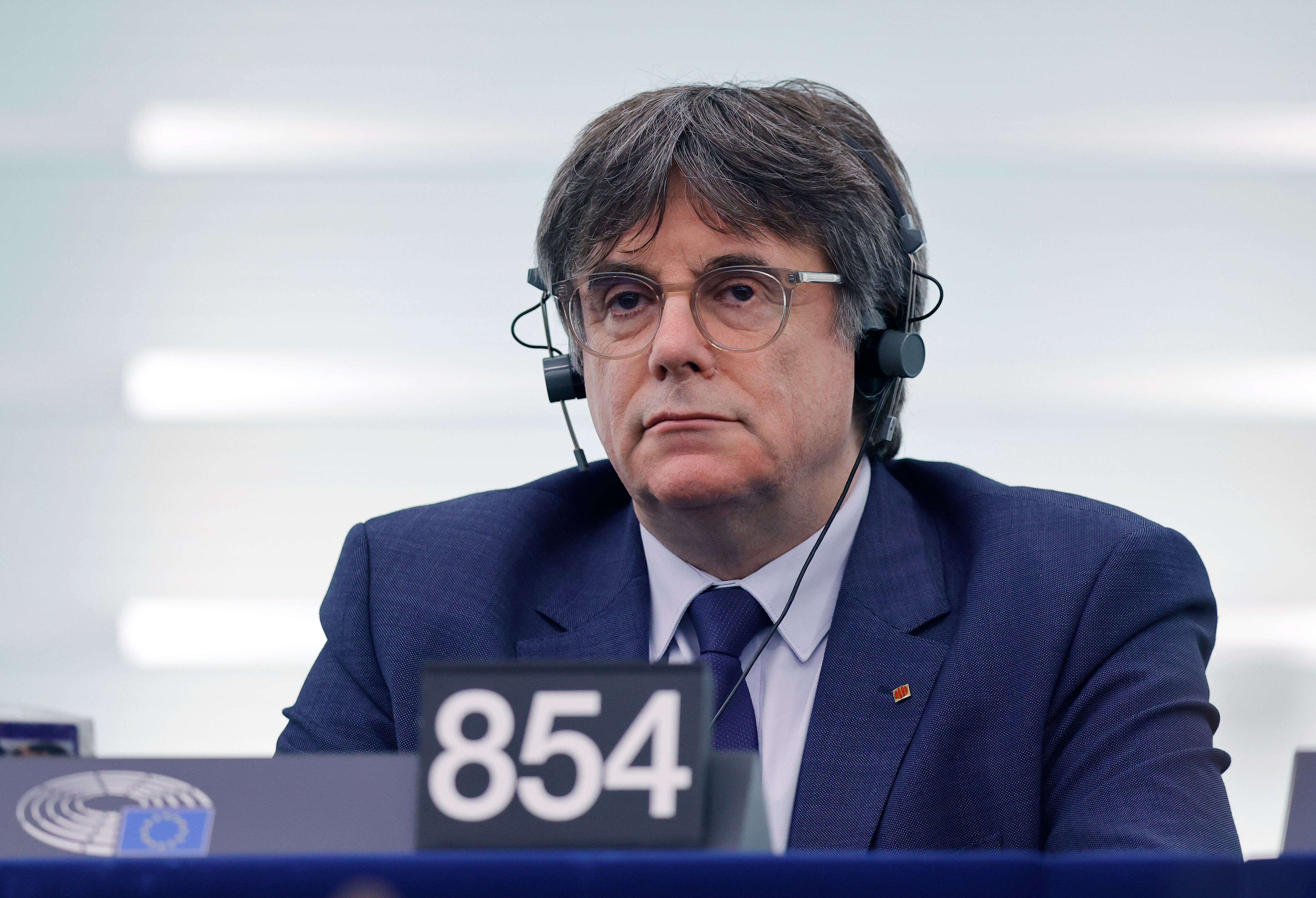 El expresidente catalán Carles Puigdemont