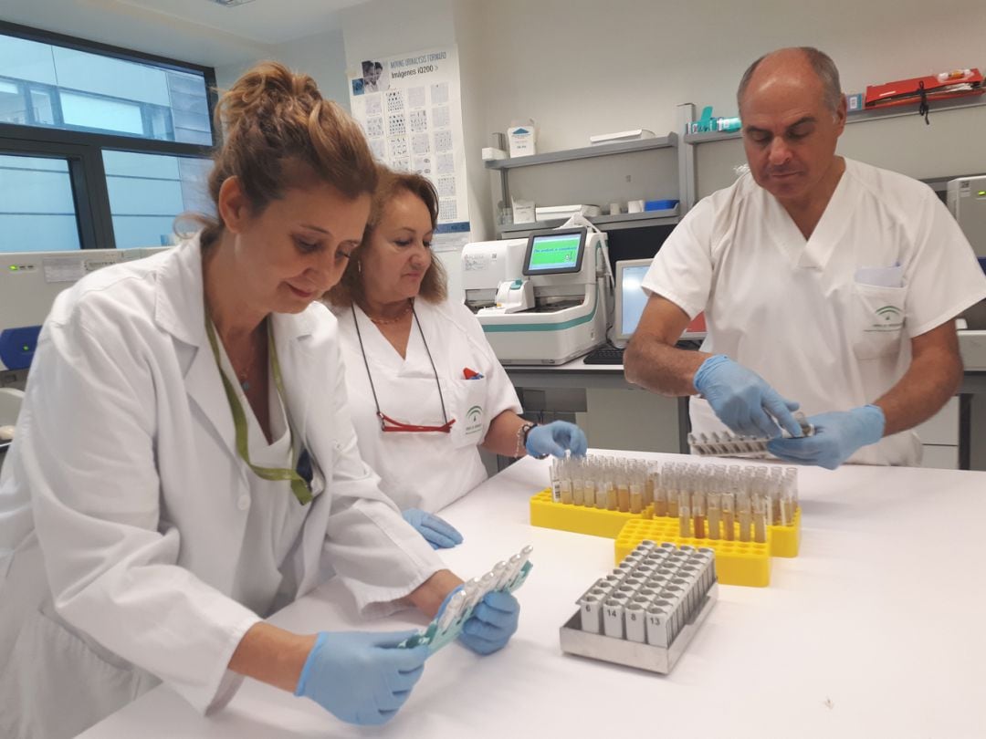 Laboratorio del hospital San Cecilio de Granada