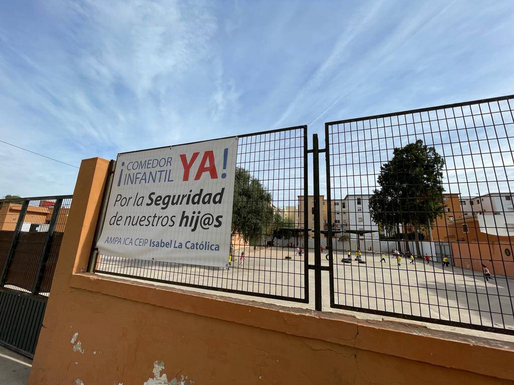 Protestas en el CEIP Isabel La Católica