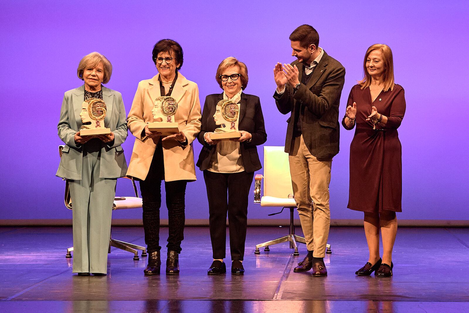 Homenaje a Antonia Estrugo, Raquel Llopis y Emiliana Gila
