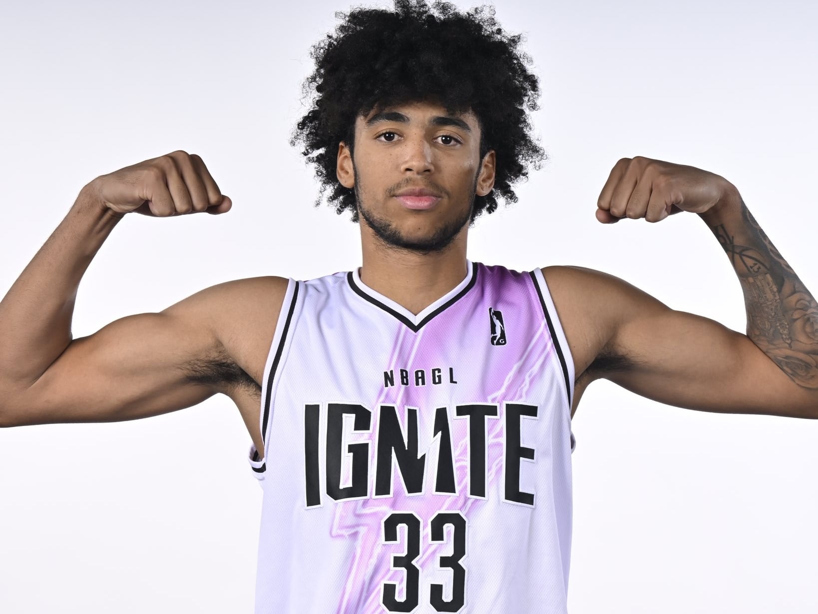 Izan Almansa, jugador del NBA G League Ignite