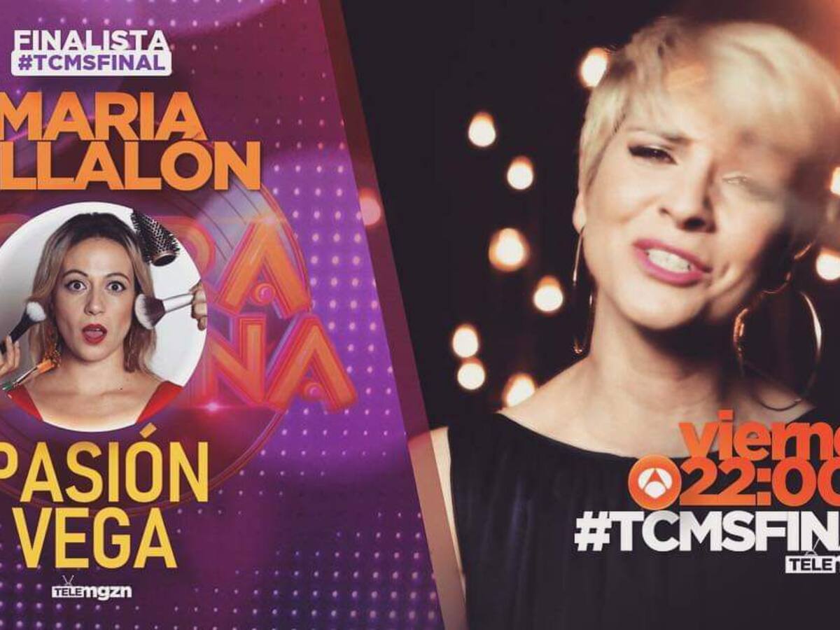 María Villalón disputa esta noche la gran final de 'Tu Cara Me Suena'