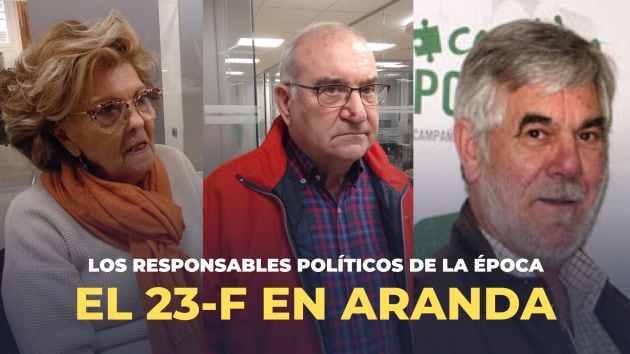 Los tres representantes que hablan en nuestro reportaje, Leonisa Ull, Evaristo Camarero y Máximo Pastor