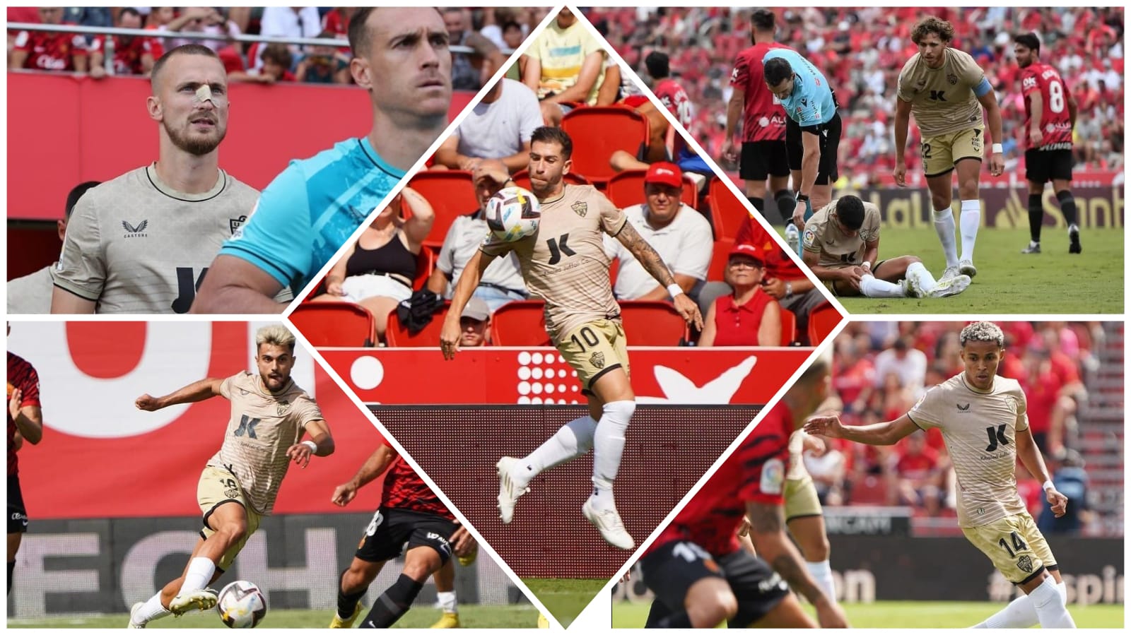 Los jugadores lanzan mensajes en sus redes sociales pidiendo unión y levantarse.