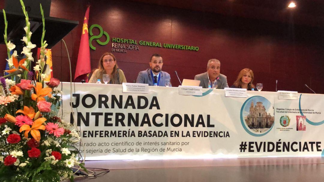 Ponentes de la Jornada Internacional de Enfermería basada en la evidencia