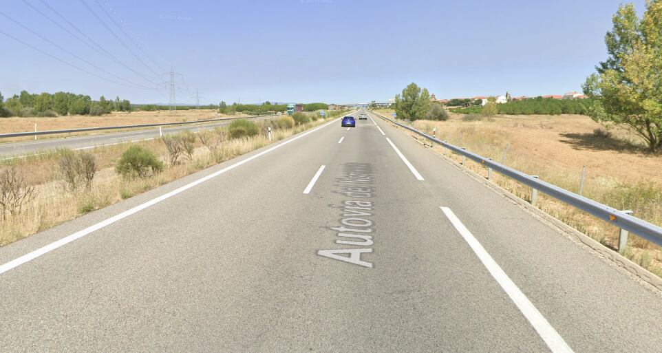 Autovía A6 a su paso por León