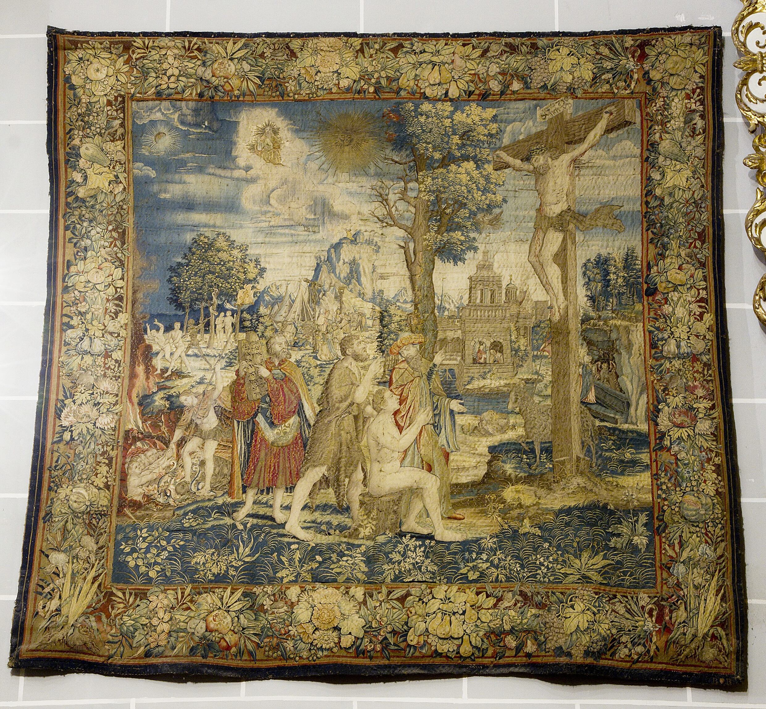 Tapiz cedido por la Catedral de Palencia