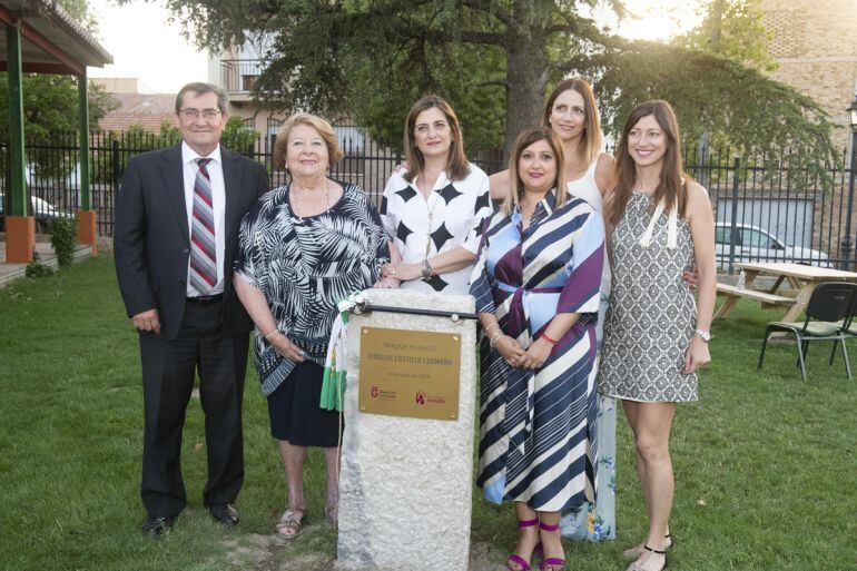 Placa en memoria de Virgilio Castilla