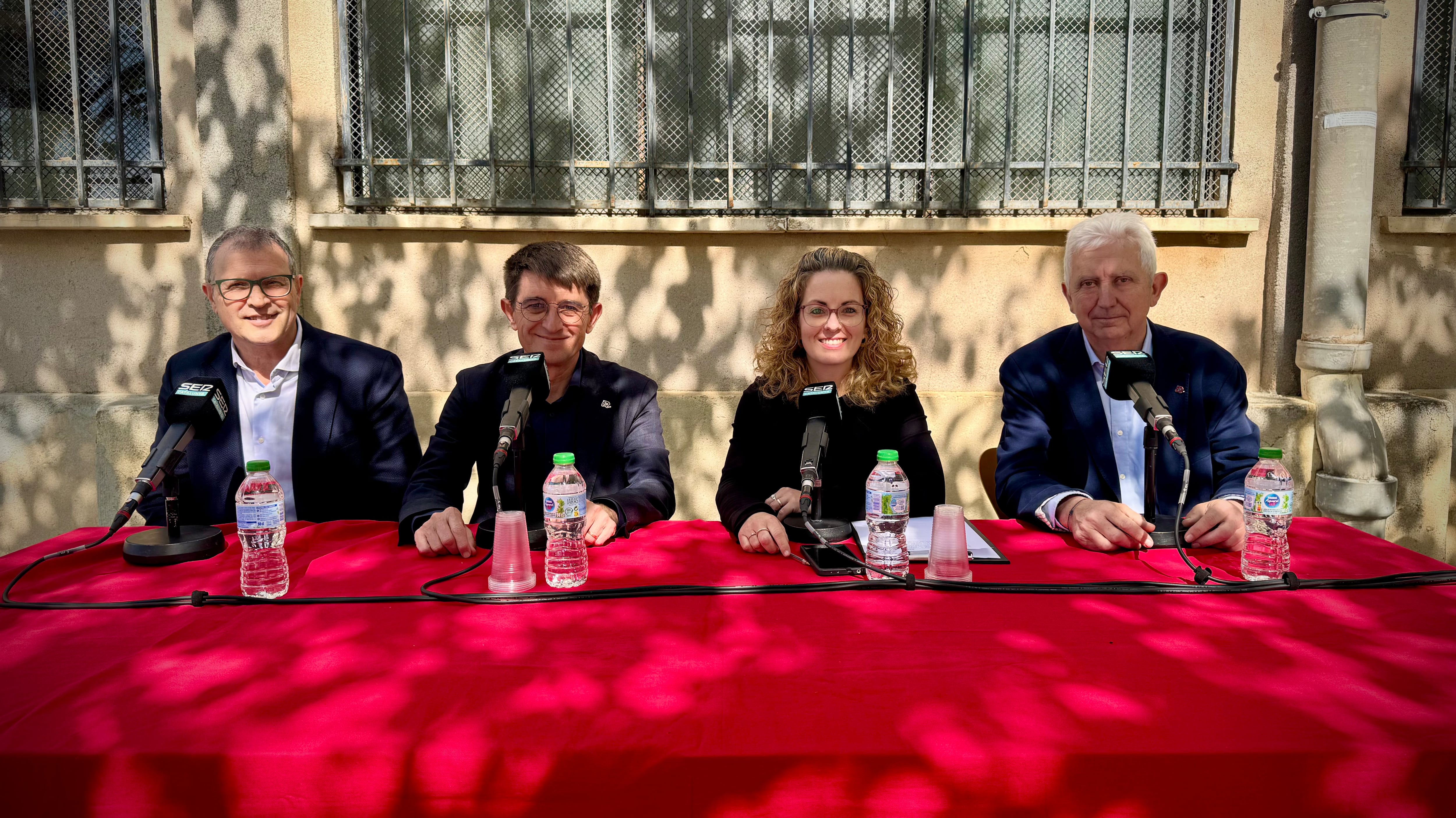 Programa especial de l'Aquí Camp de Tarragona parlant de les obres de la Facultat de Ciències de l'Educació i Psicologia amb Josep Pallarès, rector de la URV, Jordi Tous, degà de la Facultat i Josep Holgado, responsable d'ensenyament de grau d'Educació