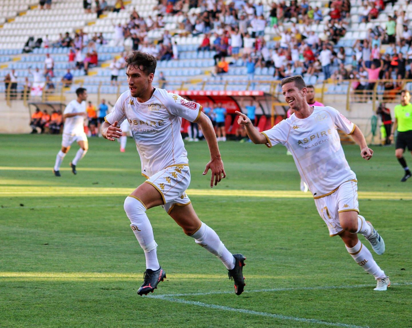 Percan celebra el gol copero frente a los charros