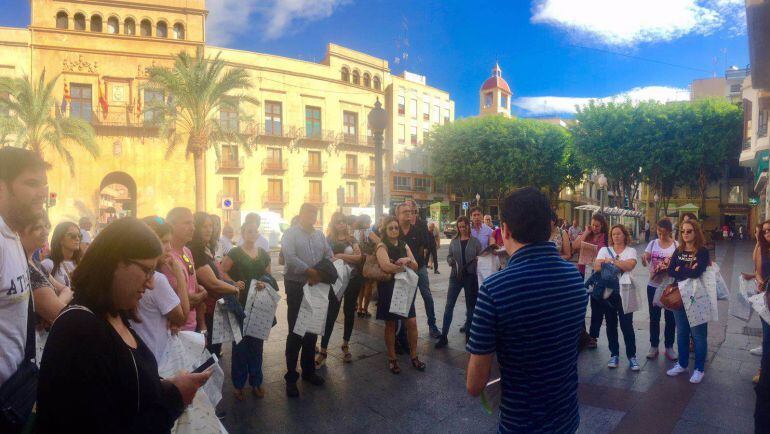 Miembros de las oficinas de turismo que han visitado Elche