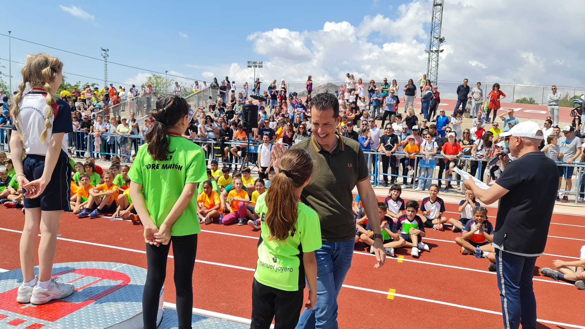 El alcalde de Elda, Rubén Alfaro en la reapertura de La Sismat