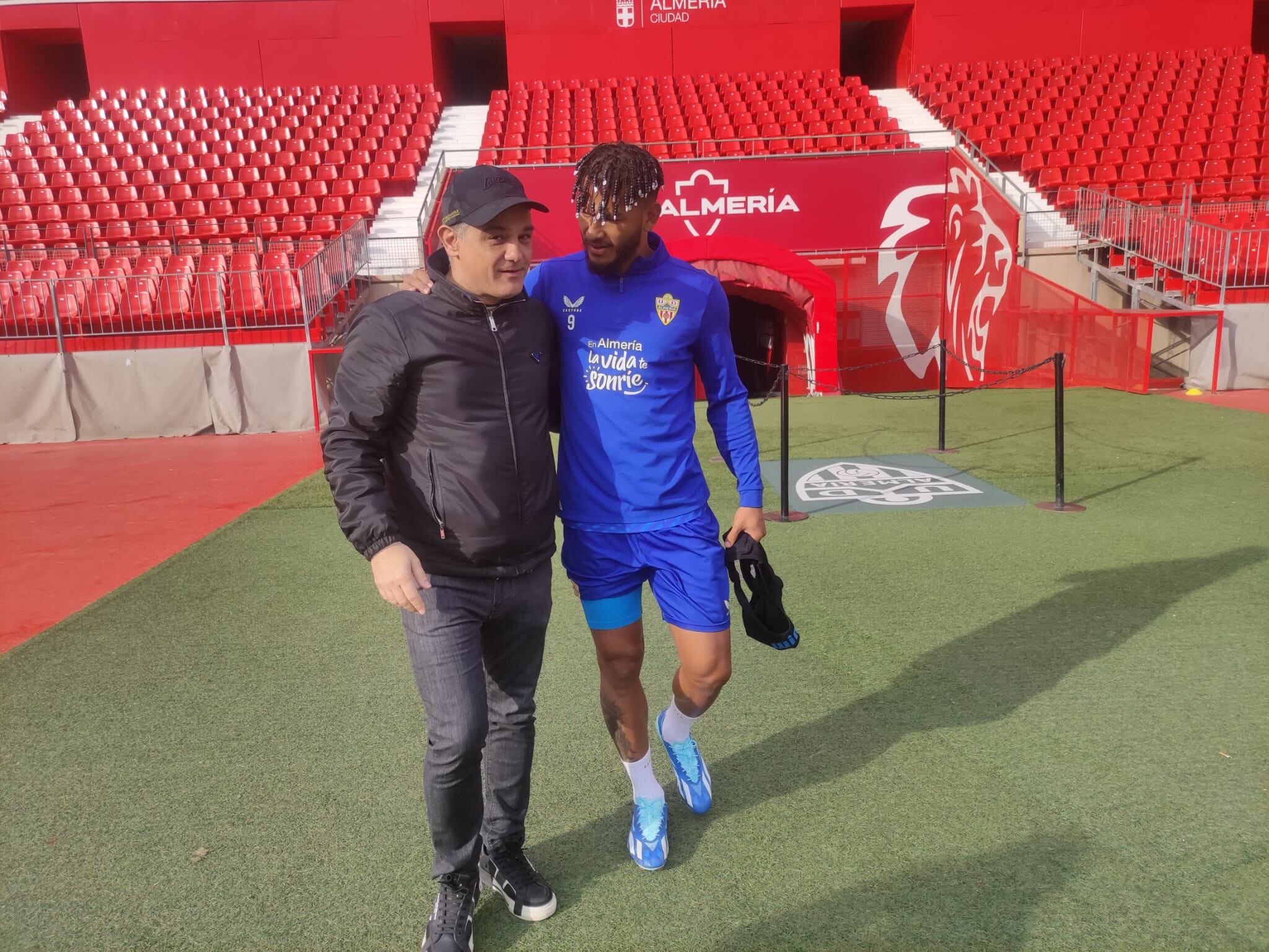 Joâo Gonçalves nota que la plantilla del Almería ha dado un paso al frente.