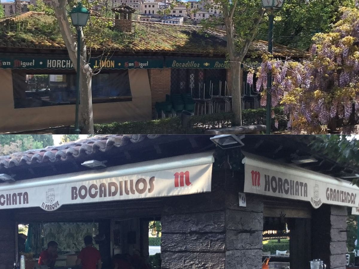 Adiós a dos negocios centenarios del parque de la Vega de Toledo: sin oferta de Casa Mariano ni de la horchatería 'El Parque'