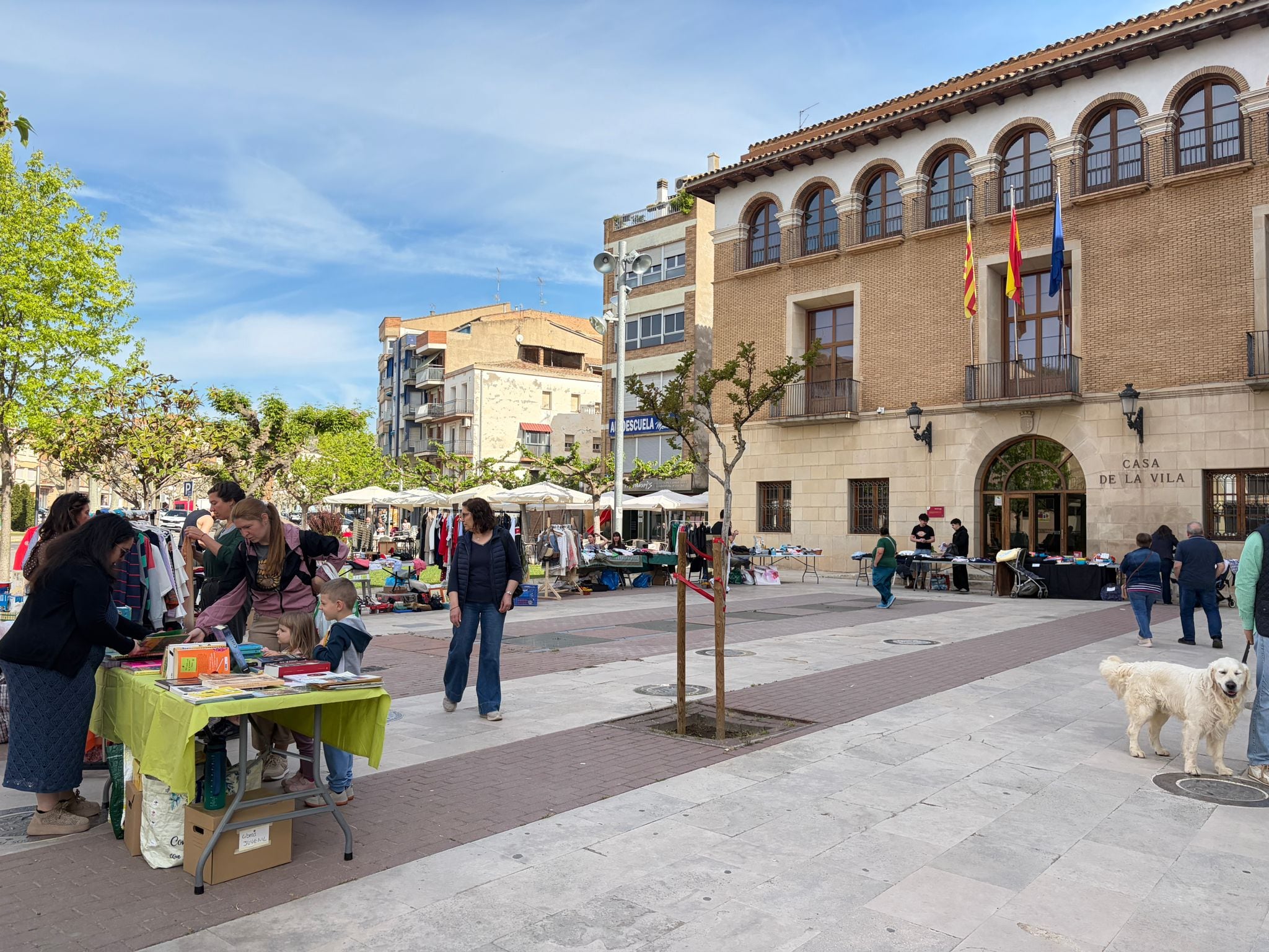 Mercadillo de trueque y segunda mano en Tamarite de Litera 2026