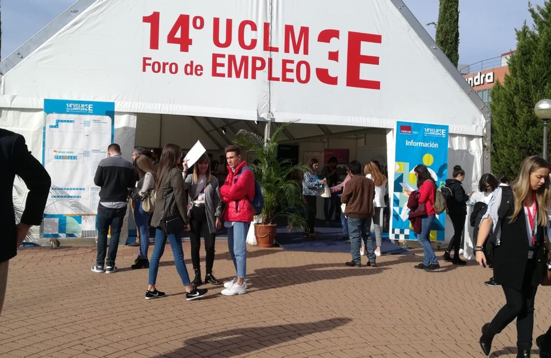 Arranca el 14 Foro del Empleo de la UCLM, en el campus de Ciudad Real