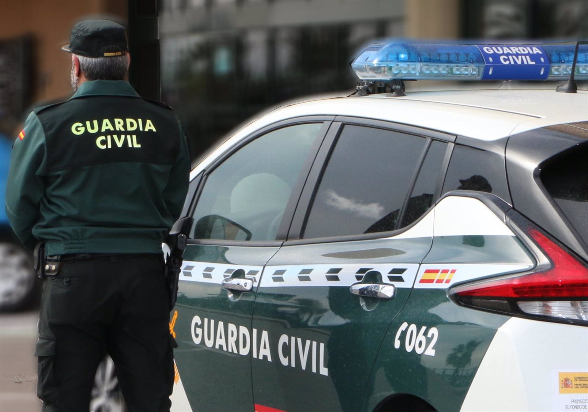 Imagen de archivo de un coche de la Guardia Civil