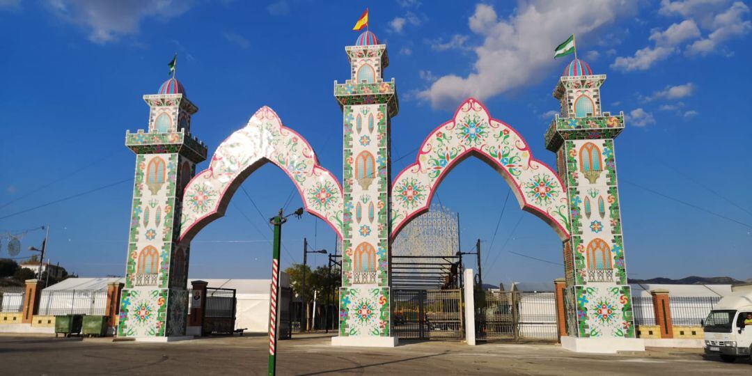 Portada del recinto ferial &#039;Ángel Harillo&#039;