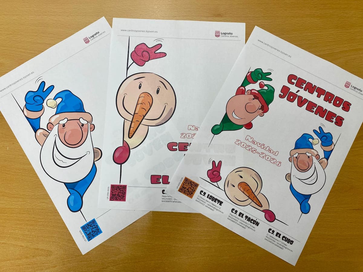 Arranca la programación de Navidad en los centros jóvenes de Logroño (23/12/2025)