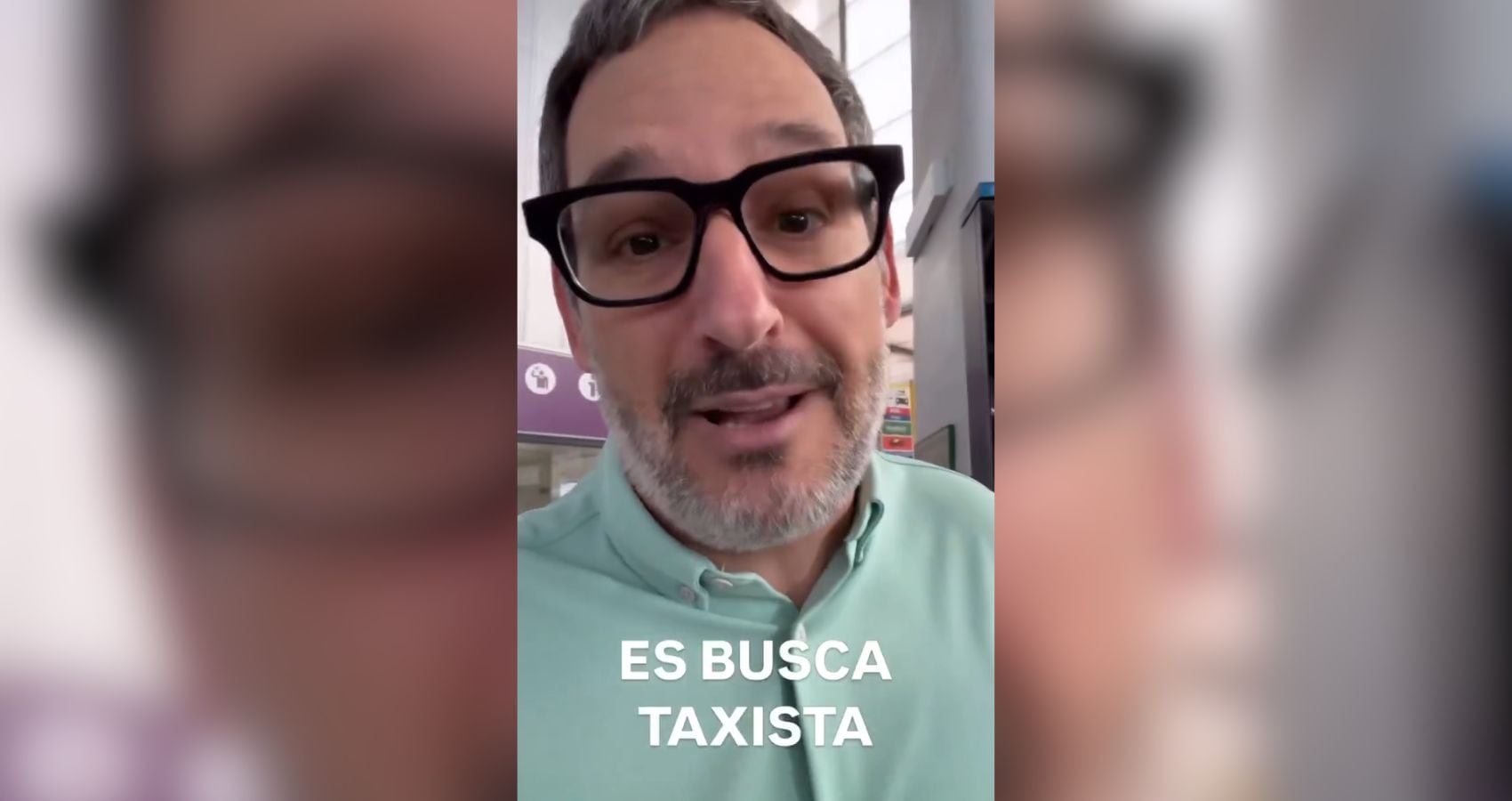 Eugeni Alemany busca taxista en sus redes sociales