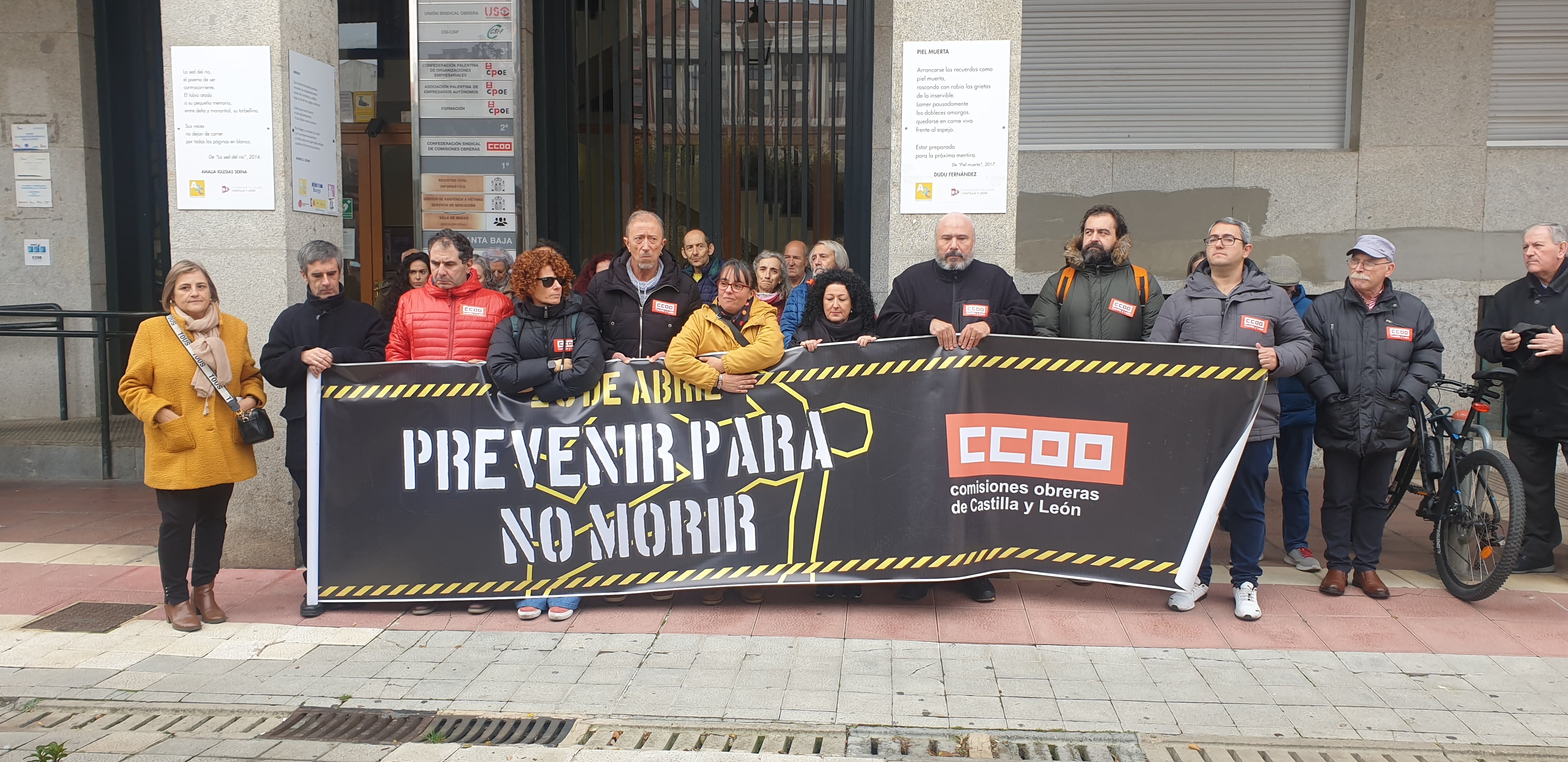 CCOO espera que la investigación del accidente mortal de Husillos determine si ha existido algún problema de seguridad