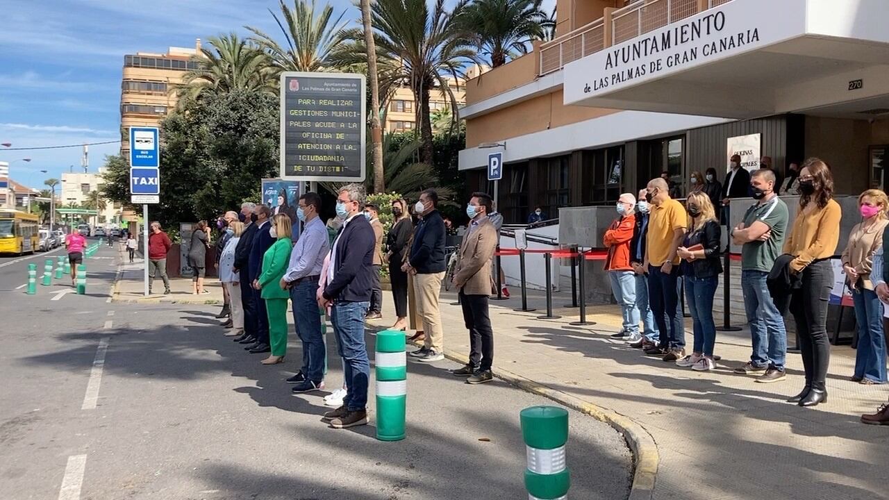 Concentración en Las Palmas de Gran Canaria