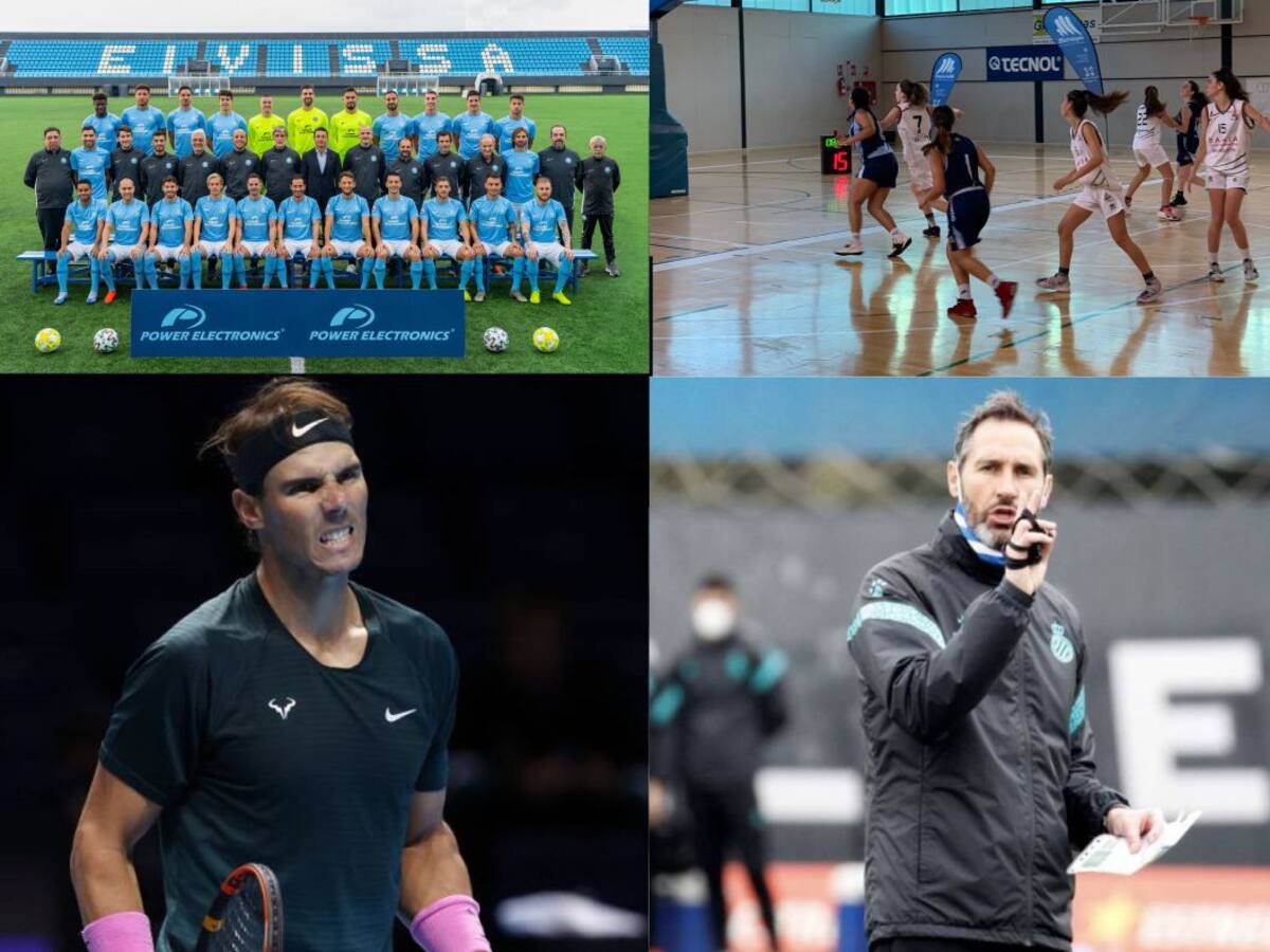 UD Ibiza, deporte base, Vicente Moreno y Rafa Nadal, protagonistas en "El acomodador"