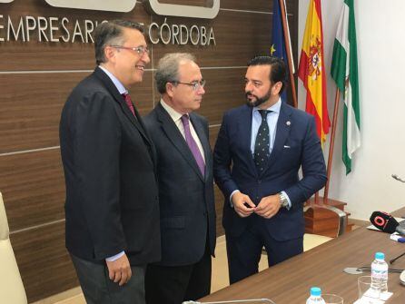 Rafael Blanco, Antonio Díaz y Manuel Alejandro Cardenete